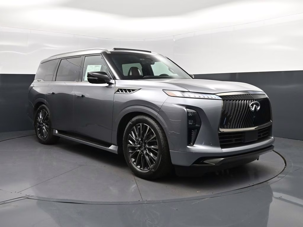 2026 Dynamic Metal/Black Obsidian INFINITI QX80 AUTOGRAPH 4X4 SUV