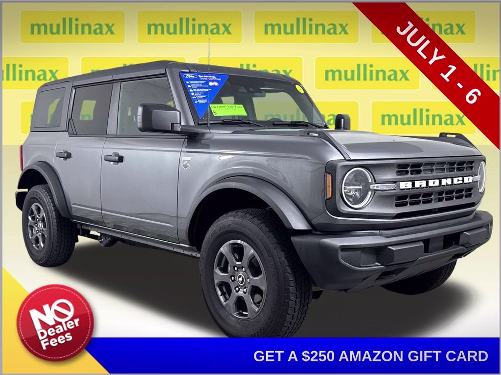 2025 Carbonized Gray Metallic Ford Bronco Big Bend 4X4 SUV
