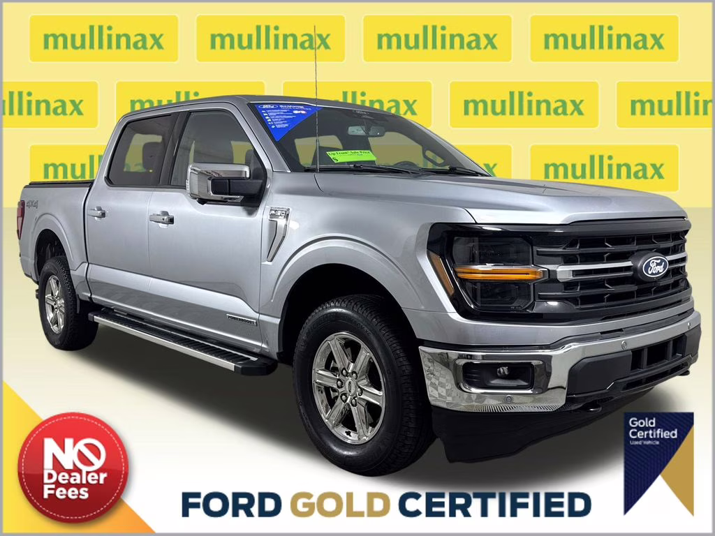 2025 Iconic Silver Metallic Ford F-150 XLT 4X4 Truck