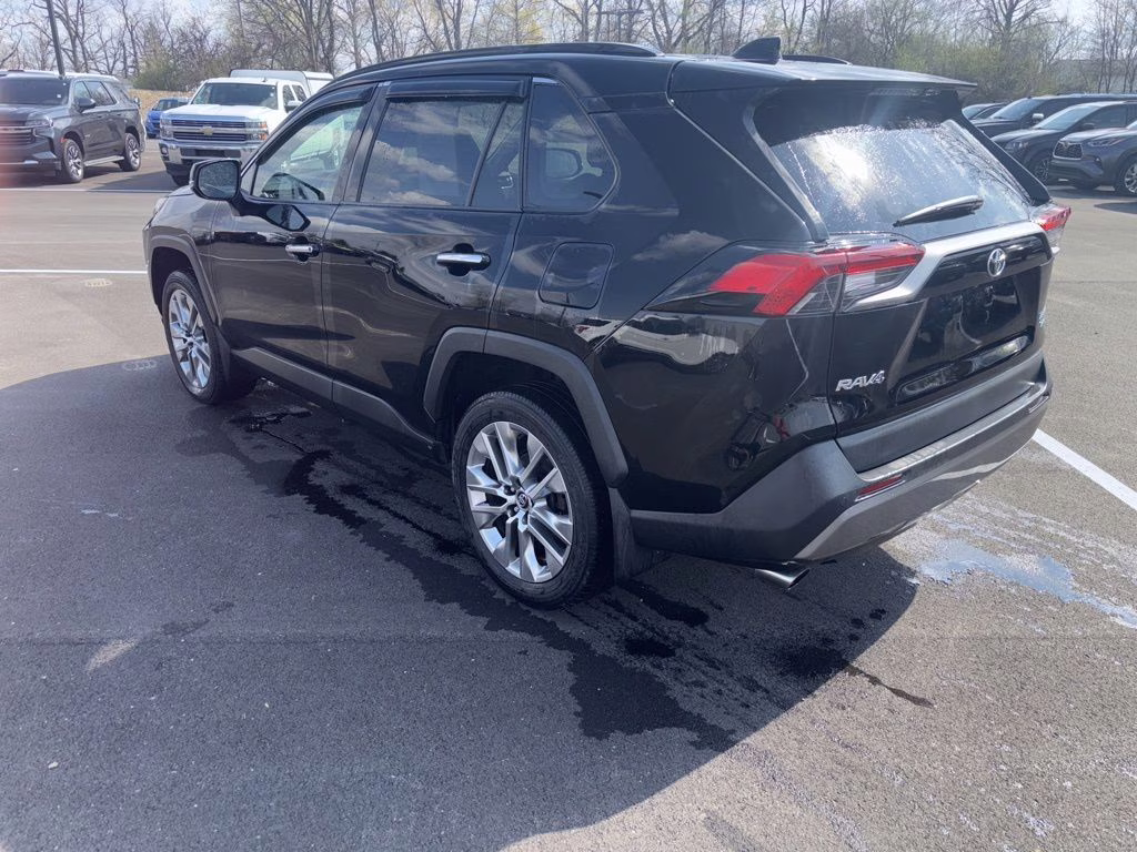 2020 Midnight Black Metallic Toyota RAV4 Limited AWD SUV