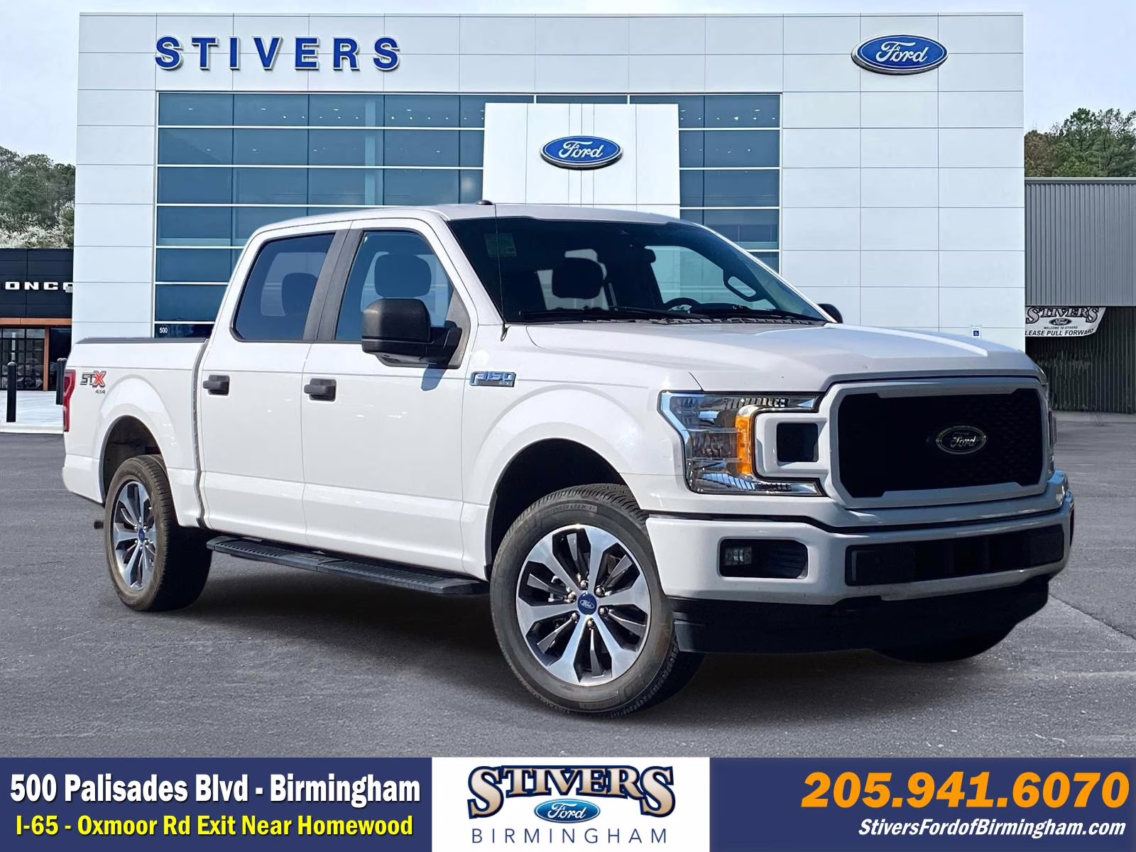 2019 Oxford White Ford F-150 XL 4X4 Truck