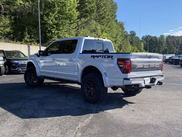 2025 Space White Metallic Ford F-150 Raptor 4X4 Truck