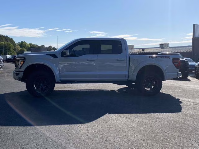 2025 Space White Metallic Ford F-150 Raptor 4X4 Truck