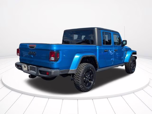 2022 Hydro Blue Pearlcoat Jeep Gladiator Willys 4X4 Truck