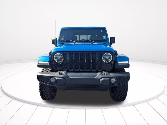 2022 Hydro Blue Pearlcoat Jeep Gladiator Willys 4X4 Truck