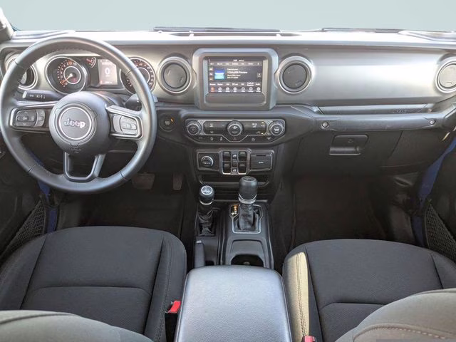 2022 Hydro Blue Pearlcoat Jeep Gladiator Willys 4X4 Truck
