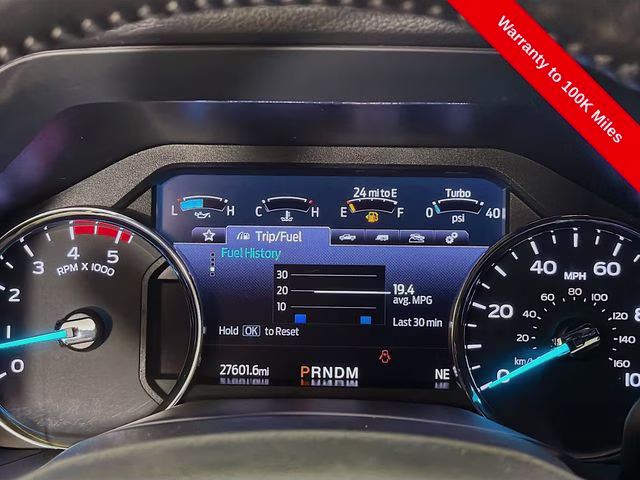 2022 Blue Metallic Ford Super Duty F-250 SRW Lariat 4X4 Truck