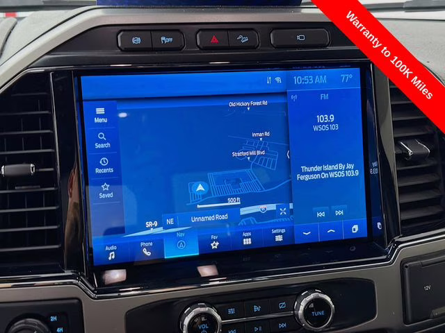 2022 Blue Metallic Ford Super Duty F-250 SRW Lariat 4X4 Truck