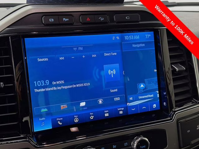 2022 Blue Metallic Ford Super Duty F-250 SRW Lariat 4X4 Truck