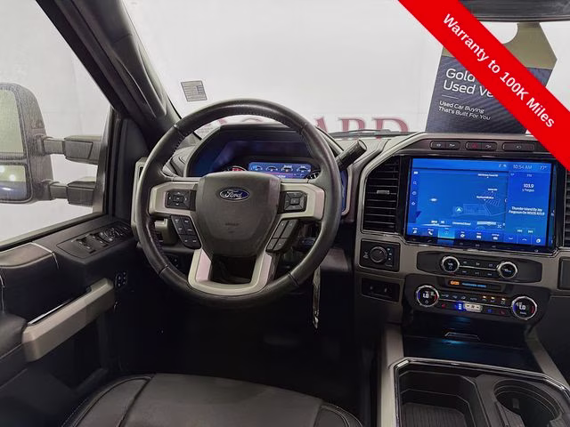 2022 Blue Metallic Ford Super Duty F-250 SRW Lariat 4X4 Truck