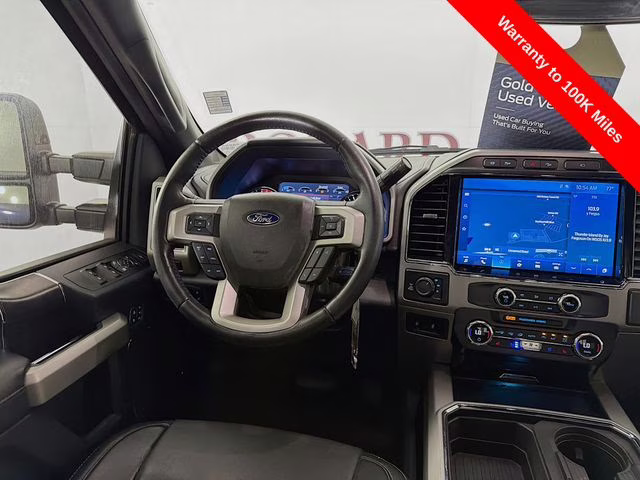 2022 Blue Metallic Ford Super Duty F-250 SRW Lariat 4X4 Truck