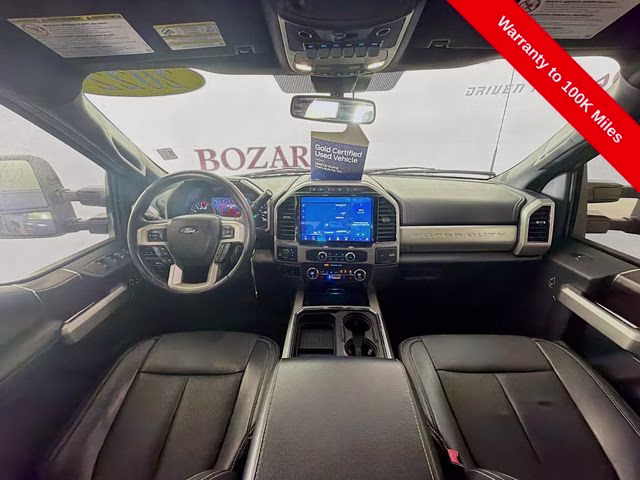2022 Blue Metallic Ford Super Duty F-250 SRW Lariat 4X4 Truck