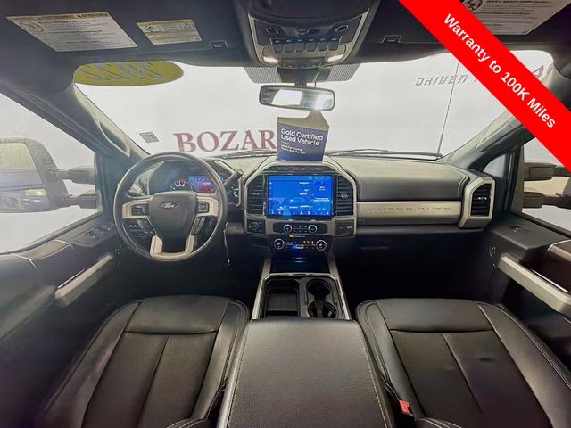 2022 Blue Metallic Ford Super Duty F-250 SRW Lariat 4X4 Truck