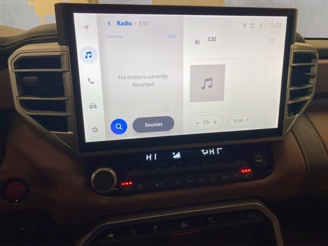 2025 Midnight Black Metallic Toyota Tundra Hybrid 1794 Edition 4X4 Truck