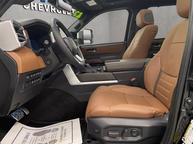 2025 Midnight Black Metallic Toyota Tundra Hybrid 1794 Edition 4X4 Truck