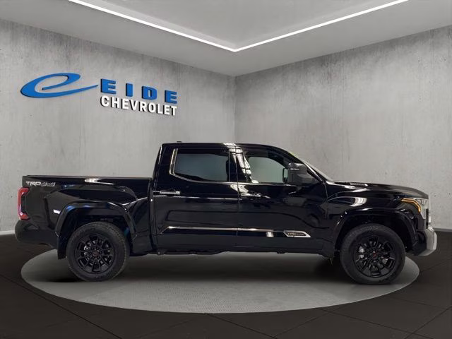 2025 Midnight Black Metallic Toyota Tundra Hybrid 1794 Edition 4X4 Truck