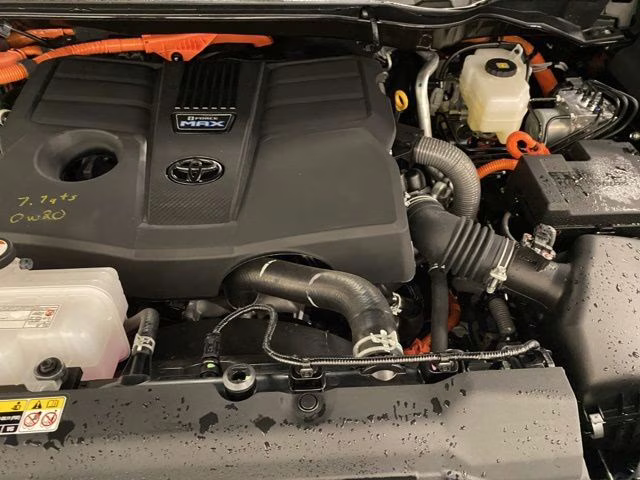 2025 Midnight Black Metallic Toyota Tundra Hybrid 1794 Edition 4X4 Truck