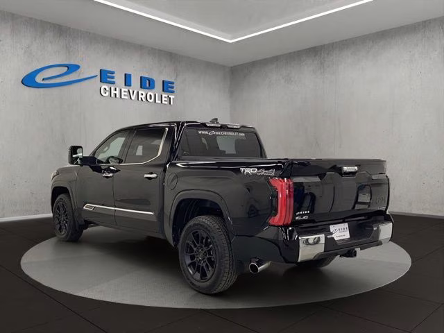 2025 Midnight Black Metallic Toyota Tundra Hybrid 1794 Edition 4X4 Truck