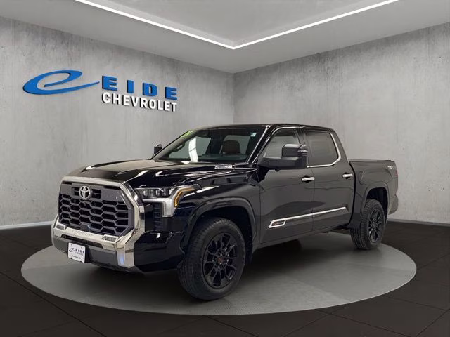 2025 Midnight Black Metallic Toyota Tundra Hybrid 1794 Edition 4X4 Truck