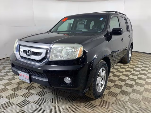 2010 Crystal Black Pearl Honda Pilot EX-L 4X4 SUV