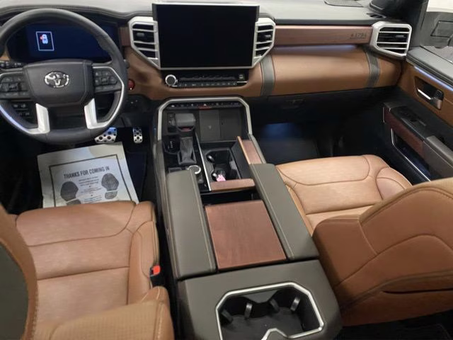 2025 Midnight Black Metallic Toyota Tundra Hybrid 1794 Edition 4X4 Truck