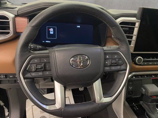 2025 Midnight Black Metallic Toyota Tundra Hybrid 1794 Edition 4X4 Truck