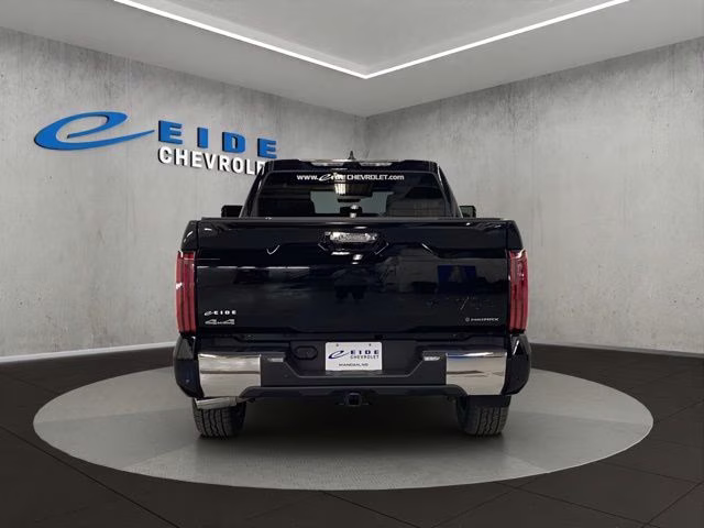 2025 Midnight Black Metallic Toyota Tundra Hybrid 1794 Edition 4X4 Truck