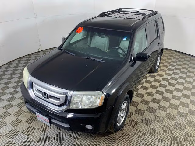 2010 Crystal Black Pearl Honda Pilot EX-L 4X4 SUV