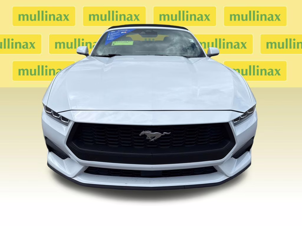 2024 Oxford White Ford Mustang EcoBoost Premium RWD Convertible