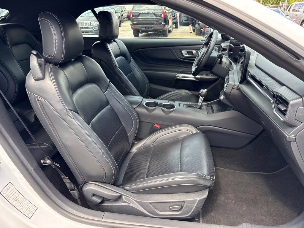 2024 Oxford White Ford Mustang EcoBoost Premium RWD Convertible