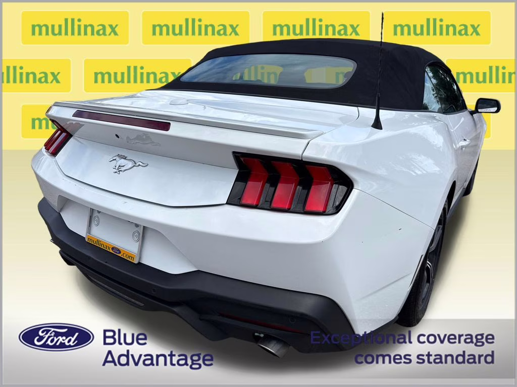 2024 Oxford White Ford Mustang EcoBoost Premium RWD Convertible