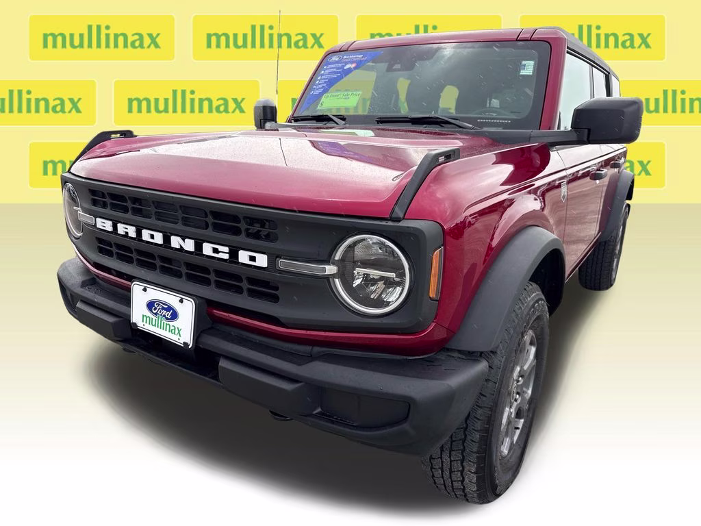 2025 Ruby Red Metallic Tinted Clearcoat Ford Bronco Big Bend 4X4 SUV