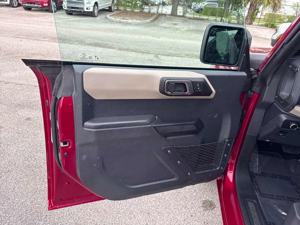 2025 Ruby Red Metallic Tinted Clearcoat Ford Bronco Big Bend 4X4 SUV