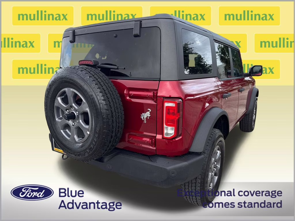 2025 Ruby Red Metallic Tinted Clearcoat Ford Bronco Big Bend 4X4 SUV