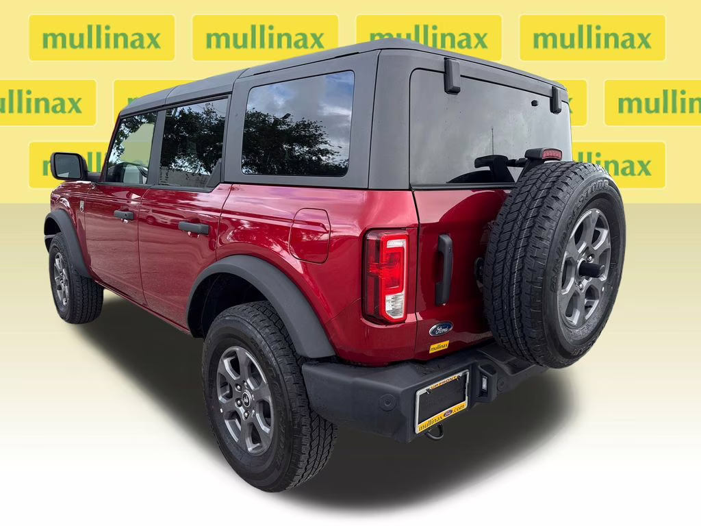 2025 Ruby Red Metallic Tinted Clearcoat Ford Bronco Big Bend 4X4 SUV