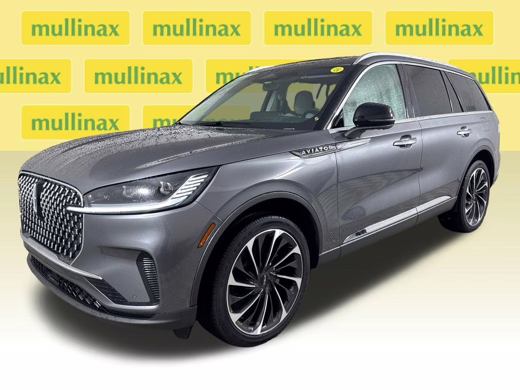 2025 Asher Gray Metallic Clearcoat Lincoln Aviator Reserve AWD SUV