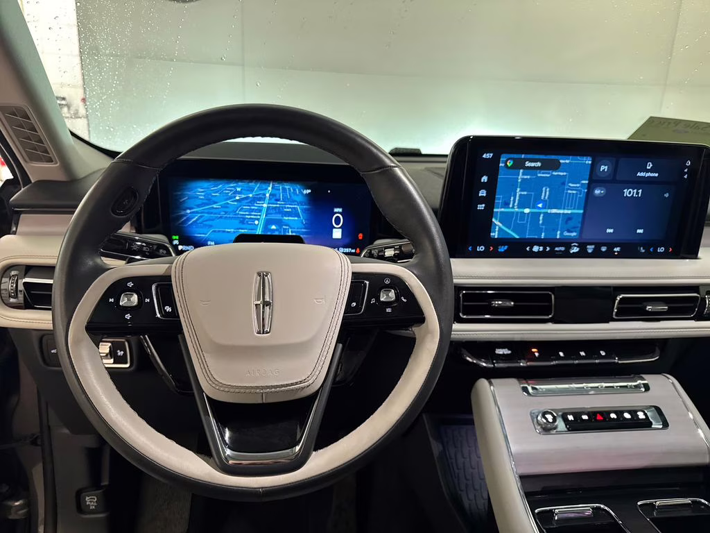 2025 Asher Gray Metallic Clearcoat Lincoln Aviator Reserve AWD SUV