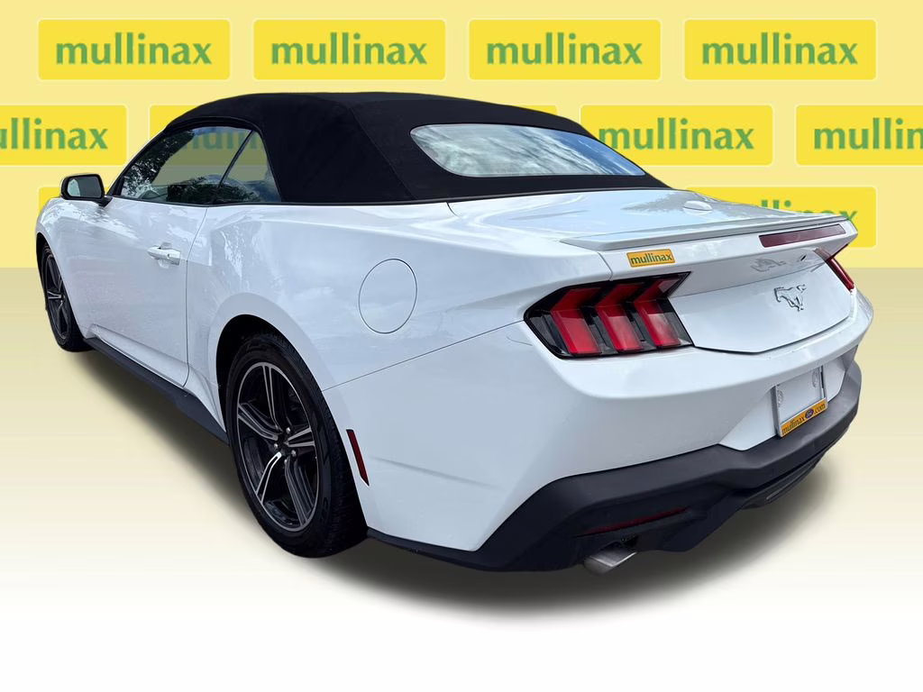 2024 Oxford White Ford Mustang EcoBoost Premium RWD Convertible