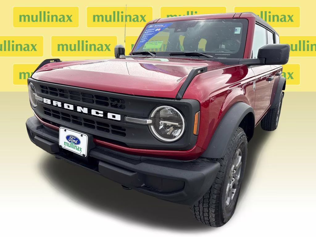 2025 Ruby Red Metallic Tinted Clearcoat Ford Bronco Big Bend 4X4 SUV