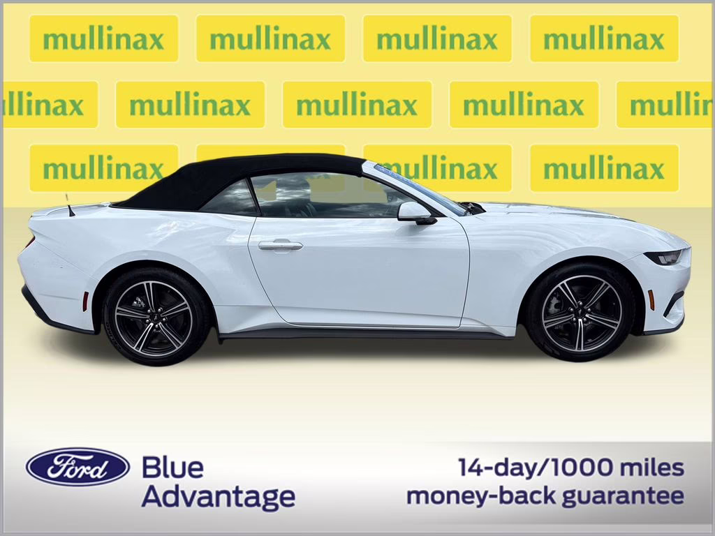 2024 Oxford White Ford Mustang EcoBoost Premium RWD Convertible