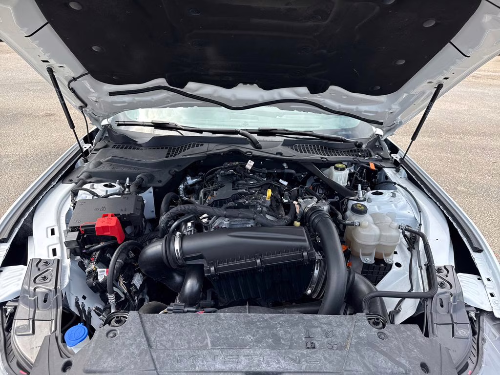 2024 Oxford White Ford Mustang EcoBoost Premium RWD Convertible