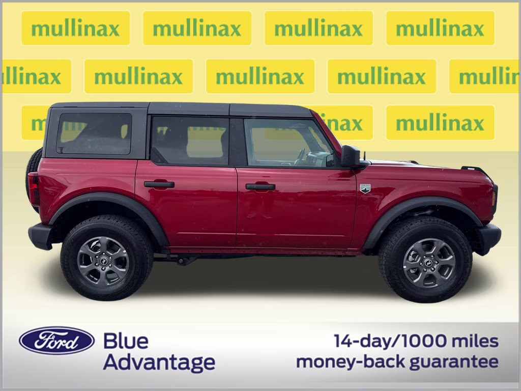 2025 Ruby Red Metallic Tinted Clearcoat Ford Bronco Big Bend 4X4 SUV