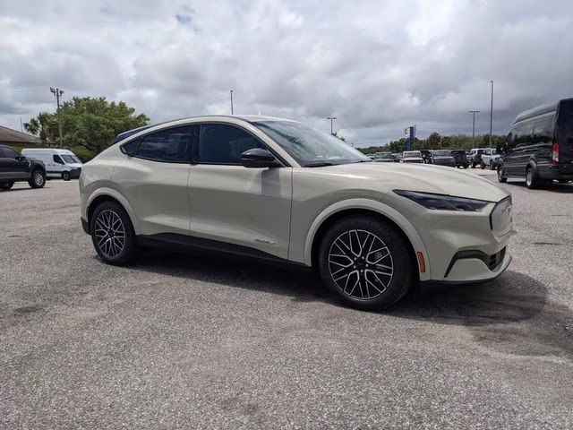 2026 Desert Sand Ford Mustang Mach-E Premium RWD SUV