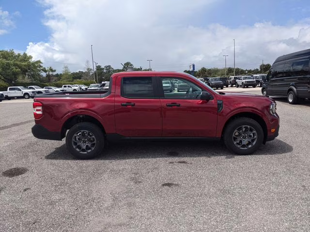 2026 Ruby Red Metallic Tinted Clearcoat Ford Maverick XLT FWD Truck