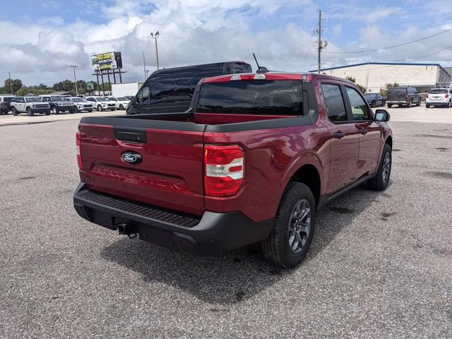 2026 Ruby Red Metallic Tinted Clearcoat Ford Maverick XLT FWD Truck