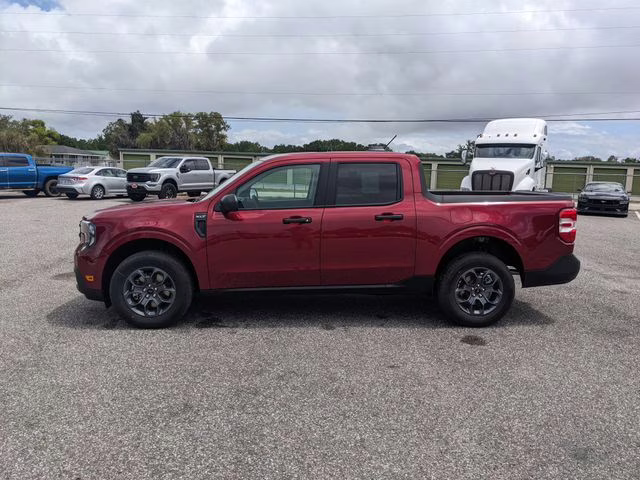 2026 Ruby Red Metallic Tinted Clearcoat Ford Maverick XLT FWD Truck