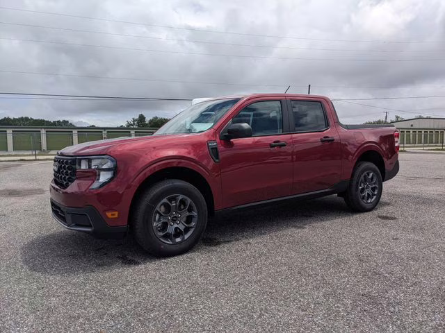 2026 Ruby Red Metallic Tinted Clearcoat Ford Maverick XLT FWD Truck