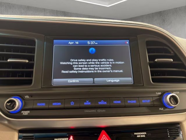 2020 Phantom Black Hyundai Elantra Value Edition FWD Sedan