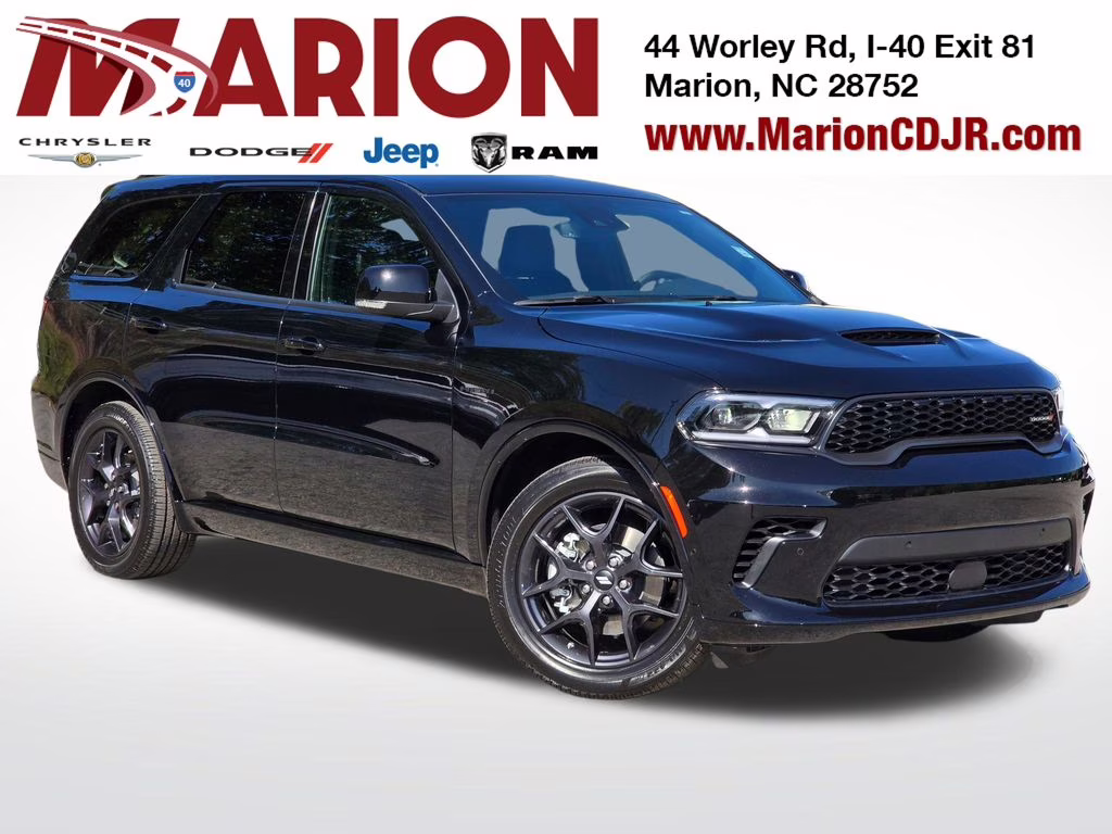 2026 DB Black Crystal Clearcoat Dodge Durango GT Plus HEMI V8 AWD SUV