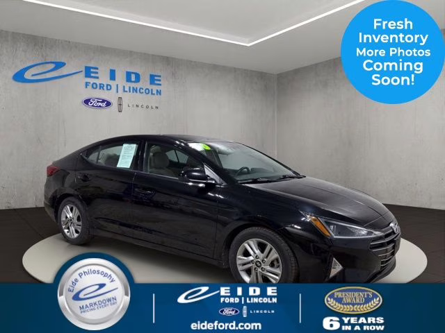 2020 Phantom Black Hyundai Elantra Value Edition FWD Sedan